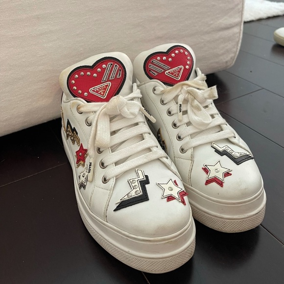 Gently used Prada sneakers size 39 - Picture 4 of 5